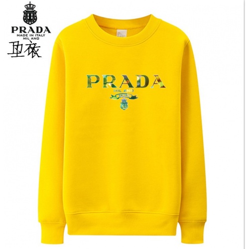 Cheap Prada Hoodies Long Sleeved For Men #824000 Replica Wholesale [$40.00 USD] [ITEM#824000] on Replica Prada Hoodies