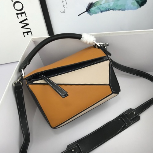 Cheap LOEWE AAA Messenger Bags For Women #824076 Replica Wholesale [$100.00 USD] [ITEM#824076] on Replica LOEWE AAA Messenger Bags