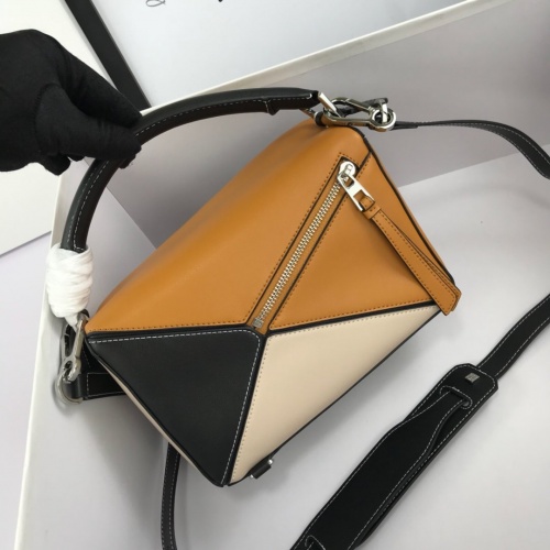 Cheap LOEWE AAA Messenger Bags For Women #824076 Replica Wholesale [$100.00 USD] [ITEM#824076] on Replica LOEWE AAA Messenger Bags