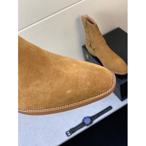 Cheap Yves Saint Laurent Boots For Men #824522 Replica Wholesale [$100.00 USD] [ITEM#824522] on Replica Yves Saint Laurent YSL Boots
