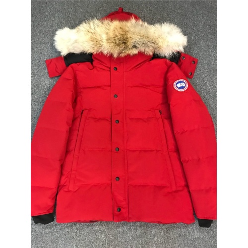 Cheap Canada Goose Down Feather Coat Long Sleeved For Unisex #824710 Replica Wholesale [$193.00 USD] [ITEM#824710] on Replica Canada Goose Down Feather Coat