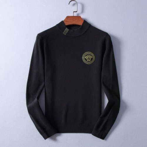Cheap Versace Sweaters Long Sleeved For Men #825392 Replica Wholesale [$48.00 USD] [ITEM#825392] on Replica Versace Sweaters