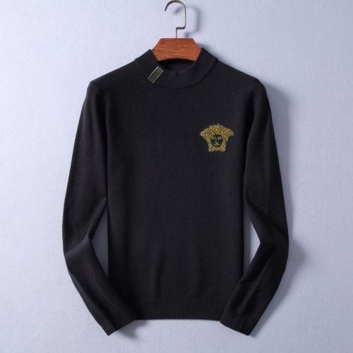 Cheap Versace Sweaters Long Sleeved For Men #825395 Replica Wholesale [$48.00 USD] [ITEM#825395] on Replica Versace Sweaters