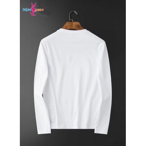 Cheap Yves Saint Laurent YSL T-shirts Long Sleeved For Men #826370 Replica Wholesale [$34.00 USD] [ITEM#826370] on Replica Yves Saint Laurent YSL T-shirts