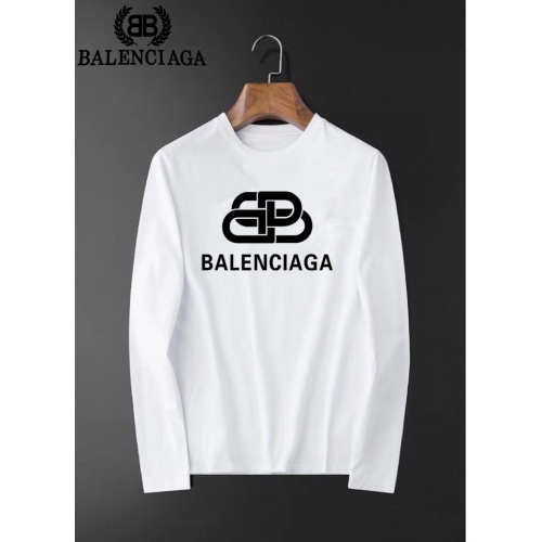 Cheap Balenciaga T-Shirts Long Sleeved For Men #826380 Replica Wholesale [$34.00 USD] [ITEM#826380] on Replica Balenciaga T-Shirts
