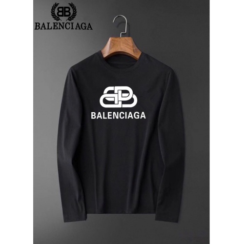Cheap Balenciaga T-Shirts Long Sleeved For Men #826381 Replica Wholesale [$34.00 USD] [ITEM#826381] on Replica Balenciaga T-Shirts