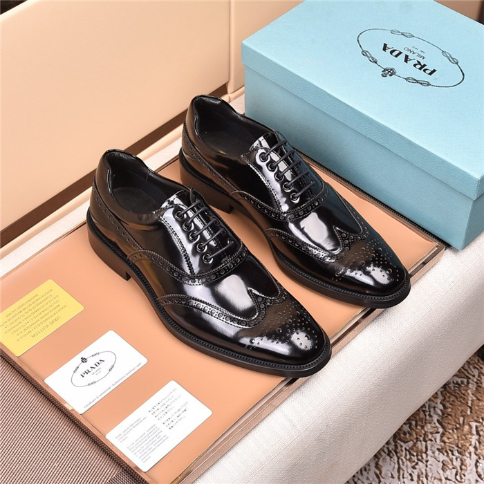 Cheap Prada Leather Shoes For Men #820044 Replica Wholesale [$98.00 USD ...