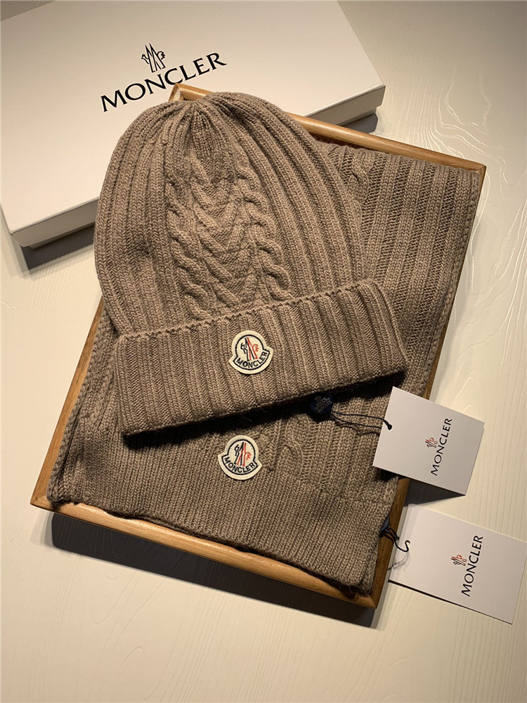 womens moncler hat and scarf set