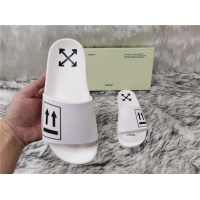 Cheap Off-White Slippers For Men #819197 Replica Wholesale [$45.00 USD] [ITEM#819197] on Replica Off-White Slippers