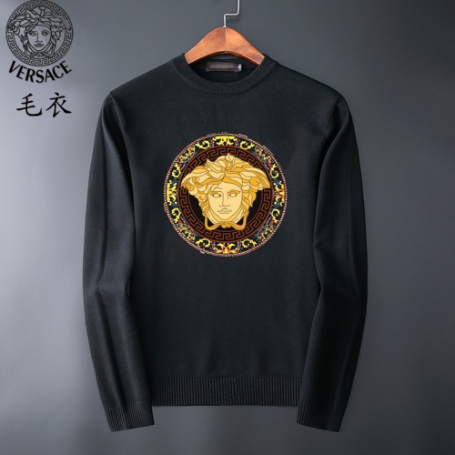Cheap Versace Sweaters Long Sleeved For Men #827902 Replica Wholesale [$42.00 USD] [ITEM#827902] on Replica Versace Sweaters