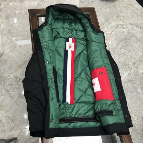 Cheap Moncler Down Feather Coat Long Sleeved For Men #828171 Replica Wholesale [$202.00 USD] [ITEM#828171] on Replica Moncler Down Feather Coat