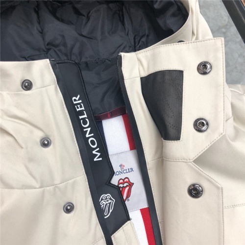 Cheap Moncler Down Feather Coat Long Sleeved For Men #828172 Replica Wholesale [$202.00 USD] [ITEM#828172] on Replica Moncler Down Feather Coat