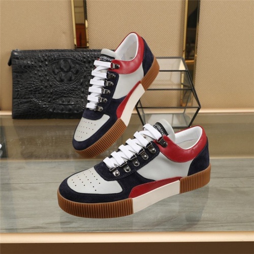 Cheap Dolce &amp; Gabbana D&amp;G Casual Shoes For Men #828663 Replica Wholesale [$85.00 USD] [ITEM#828663] on Replica Dolce &amp; Gabbana D&amp;G Casual Shoes