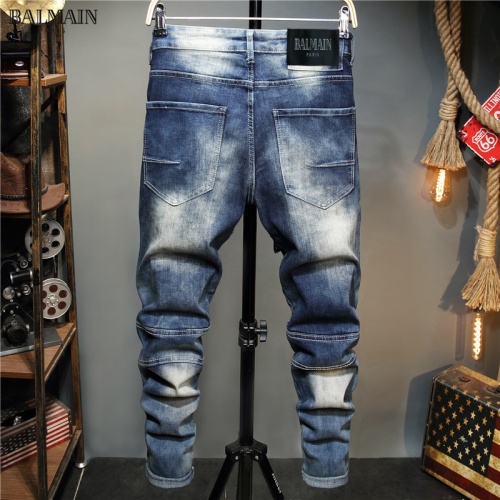 Cheap Balmain Jeans For Men #829297 Replica Wholesale [$48.00 USD] [ITEM#829297] on Replica Balmain Jeans
