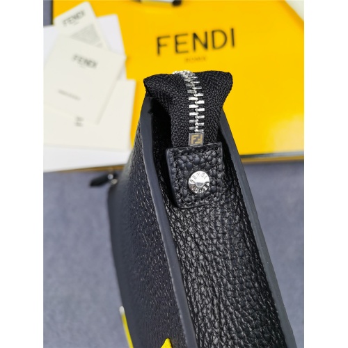 Cheap Fendi AAA Man Wallets #832427 Replica Wholesale [$132.00 USD] [ITEM#832427] on Replica Fendi AAA Man Wallets