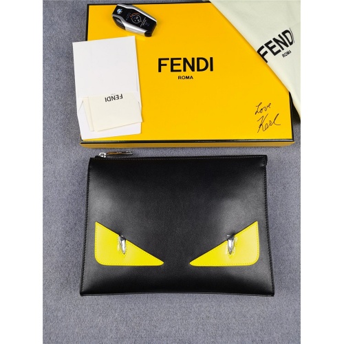 Cheap Fendi AAA Man Wallets #832429 Replica Wholesale [$132.00 USD] [ITEM#832429] on Replica Fendi AAA Man Wallets