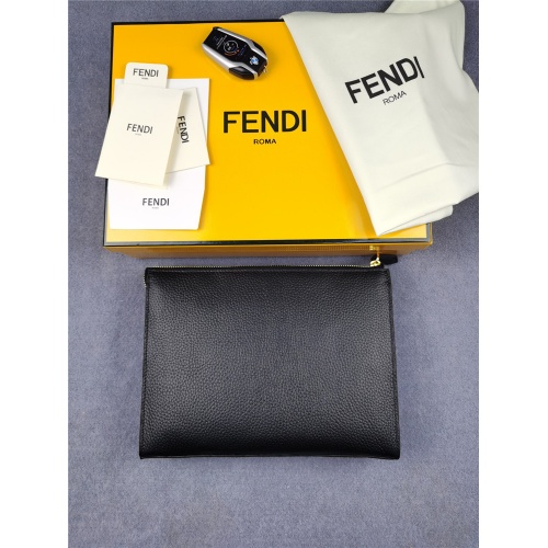 Cheap Fendi AAA Man Wallets #832431 Replica Wholesale [$132.00 USD] [ITEM#832431] on Replica Fendi AAA Man Wallets