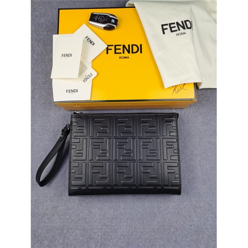 Cheap Fendi AAA Man Wallets #832432 Replica Wholesale [$132.00 USD] [ITEM#832432] on Replica Fendi AAA Man Wallets