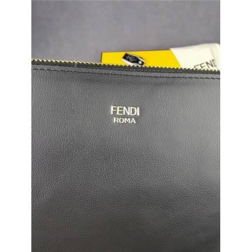 Cheap Fendi AAA Man Wallets #832433 Replica Wholesale [$132.00 USD] [ITEM#832433] on Replica Fendi AAA Man Wallets