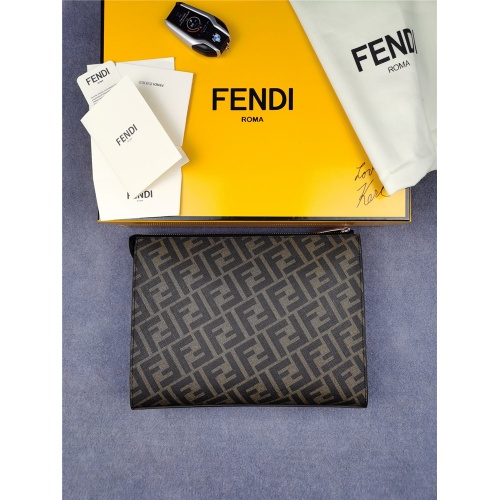 Cheap Fendi AAA Man Wallets #832434 Replica Wholesale [$132.00 USD] [ITEM#832434] on Replica Fendi AAA Man Wallets