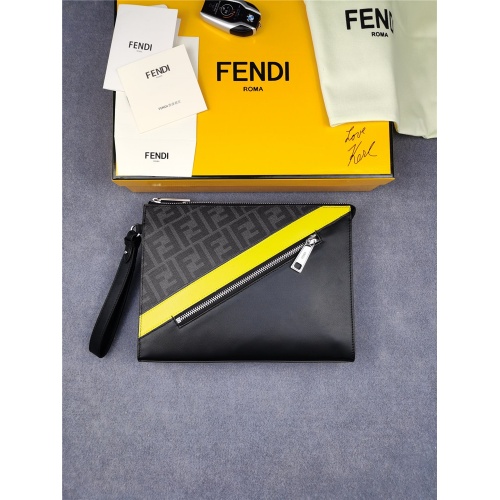 Cheap Fendi AAA Man Wallets #832435 Replica Wholesale [$132.00 USD] [ITEM#832435] on Replica Fendi AAA Man Wallets