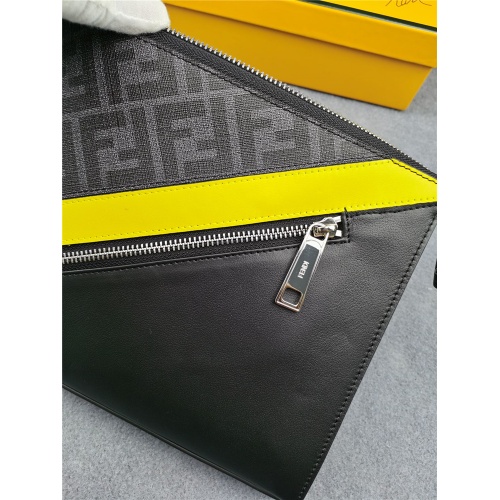 Cheap Fendi AAA Man Wallets #832435 Replica Wholesale [$132.00 USD] [ITEM#832435] on Replica Fendi AAA Man Wallets