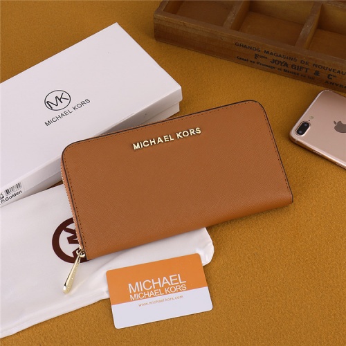 Cheap Michael Kors MK Wallets For Women #832633 Replica Wholesale [$25.00 USD] [ITEM#832633] on Replica Michael Kors MK Wallets