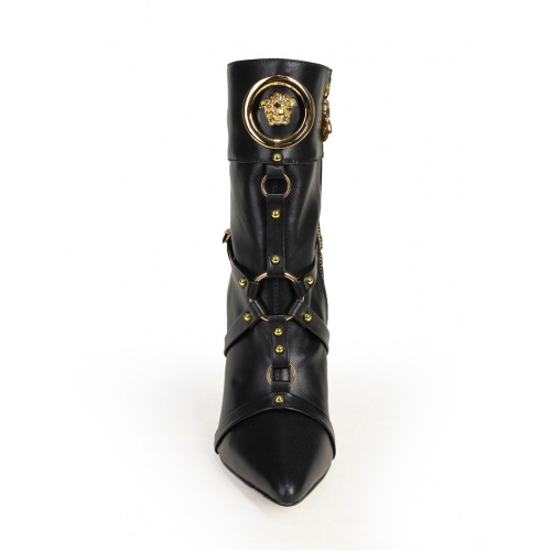 Cheap Versace Boots For Women #833028 Replica Wholesale [$123.00 USD] [ITEM#833028] on Replica Versace Boots