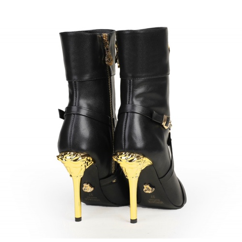 Cheap Versace Boots For Women #833028 Replica Wholesale [$123.00 USD] [ITEM#833028] on Replica Versace Boots