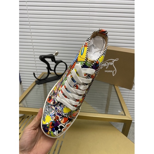 Cheap Christian Louboutin High Tops Shoes For Men #833038 Replica Wholesale [$92.00 USD] [ITEM#833038] on Replica Christian Louboutin High Top Shoes