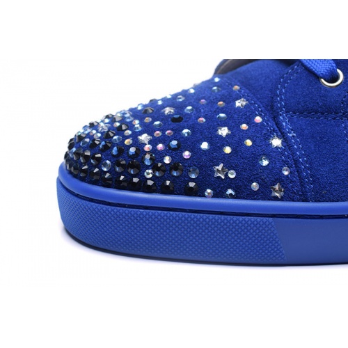 Cheap Christian Louboutin High Tops Shoes For Men #833432 Replica Wholesale [$98.00 USD] [ITEM#833432] on Replica Christian Louboutin High Top Shoes
