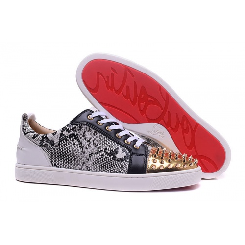 Cheap Christian Louboutin Casual Shoes For Men #833475 Replica Wholesale [$92.00 USD] [ITEM#833475] on Replica Christian Louboutin Casual Shoes
