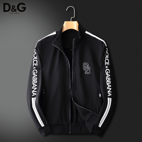 Cheap Dolce &amp; Gabbana D&amp;G Tracksuits Long Sleeved For Men #833914 Replica Wholesale [$92.00 USD] [ITEM#833914] on Replica Dolce &amp; Gabbana D&amp;G Tracksuits