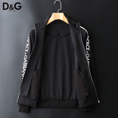 Cheap Dolce &amp; Gabbana D&amp;G Tracksuits Long Sleeved For Men #833914 Replica Wholesale [$92.00 USD] [ITEM#833914] on Replica Dolce &amp; Gabbana D&amp;G Tracksuits