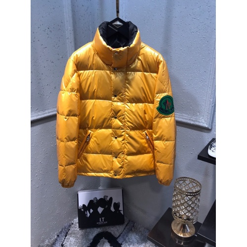 Cheap Moncler Down Feather Coat Long Sleeved For Men #834511 Replica Wholesale [$140.00 USD] [ITEM#834511] on Replica Moncler Down Feather Coat