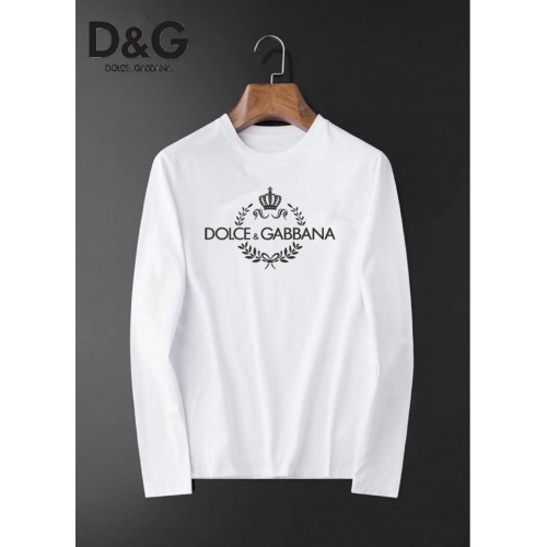 Cheap Dolce &amp; Gabbana D&amp;G T-Shirts Long Sleeved For Men #834674 Replica Wholesale [$34.00 USD] [ITEM#834674] on Replica Dolce &amp; Gabbana D&amp;G T-Shirts