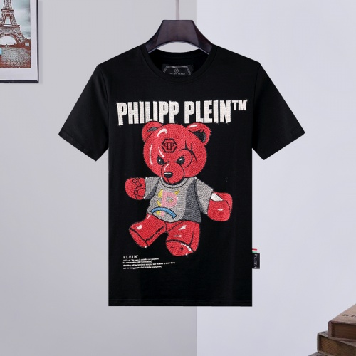 Cheap Philipp Plein PP T-Shirts Short Sleeved For Men #834796 Replica Wholesale [$29.00 USD] [ITEM#834796] on Replica Philipp Plein PP T-Shirts