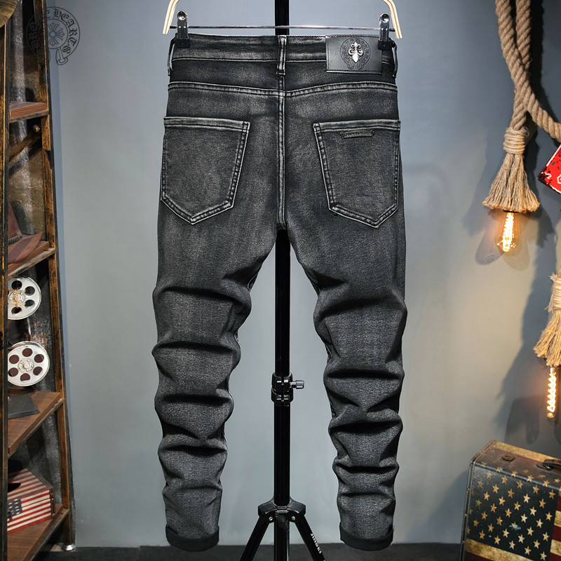 Cheap Chrome Hearts Jeans Trousers For Men #829312 Replica Wholesale ...