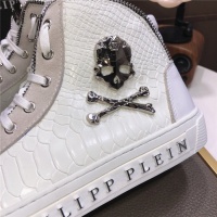 Cheap Philipp Plein PP High Tops Shoes For Men #832004 Replica Wholesale [$85.00 USD] [ITEM#832004] on Replica Philipp Plein PP High Tops Shoes