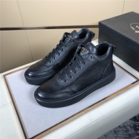 Cheap Prada High Tops Shoes For Men #832140 Replica Wholesale [$82.00 USD] [ITEM#832140] on Replica Prada High Top Shoes