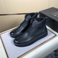 Cheap Prada High Tops Shoes For Men #832142 Replica Wholesale [$82.00 USD] [ITEM#832142] on Replica Prada High Top Shoes