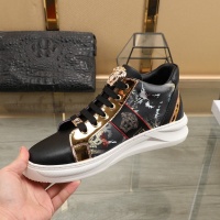 Cheap Versace High Tops Shoes For Men #832750 Replica Wholesale [$85.00 USD] [ITEM#832750] on Replica Versace High Tops Shoes