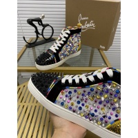 Cheap Christian Louboutin High Tops Shoes For Men #833078 Replica Wholesale [$98.00 USD] [ITEM#833078] on Replica Christian Louboutin High Top Shoes