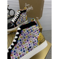 Cheap Christian Louboutin High Tops Shoes For Men #833078 Replica Wholesale [$98.00 USD] [ITEM#833078] on Replica Christian Louboutin High Top Shoes