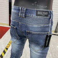Cheap Balmain Jeans For Men #833234 Replica Wholesale [$62.00 USD] [ITEM#833234] on Replica Balmain Jeans