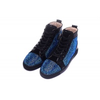 Cheap Christian Louboutin High Tops Shoes For Men #833434 Replica Wholesale [$98.00 USD] [ITEM#833434] on Replica Christian Louboutin High Top Shoes