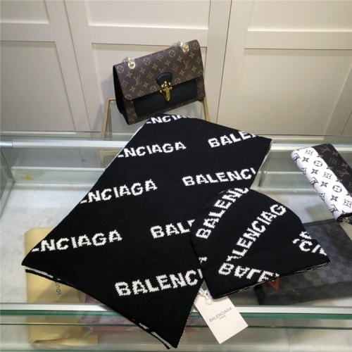 Cheap Balenciaga Scarf &amp; Hat Set #835357 Replica Wholesale [$56.00 USD] [ITEM#835357] on Replica Balenciaga Fashion Scarf