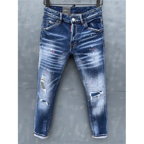 Cheap Dsquared Jeans For Men #836028 Replica Wholesale [$65.00 USD] [ITEM#836028] on Replica Dsquared Jeans