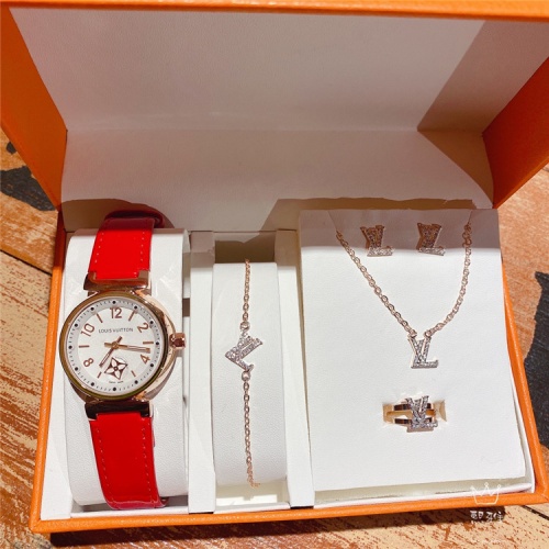 Cheap Louis Vuitton Watches Set For Women #836306 Replica Wholesale [$38.00 USD] [ITEM#836306] on Replica Louis Vuitton Watches