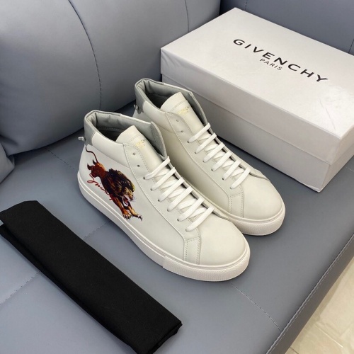Cheap Givenchy High Tops Shoes For Men #836923 Replica Wholesale [$76.00 USD] [ITEM#836923] on Replica Givenchy High Tops Shoes